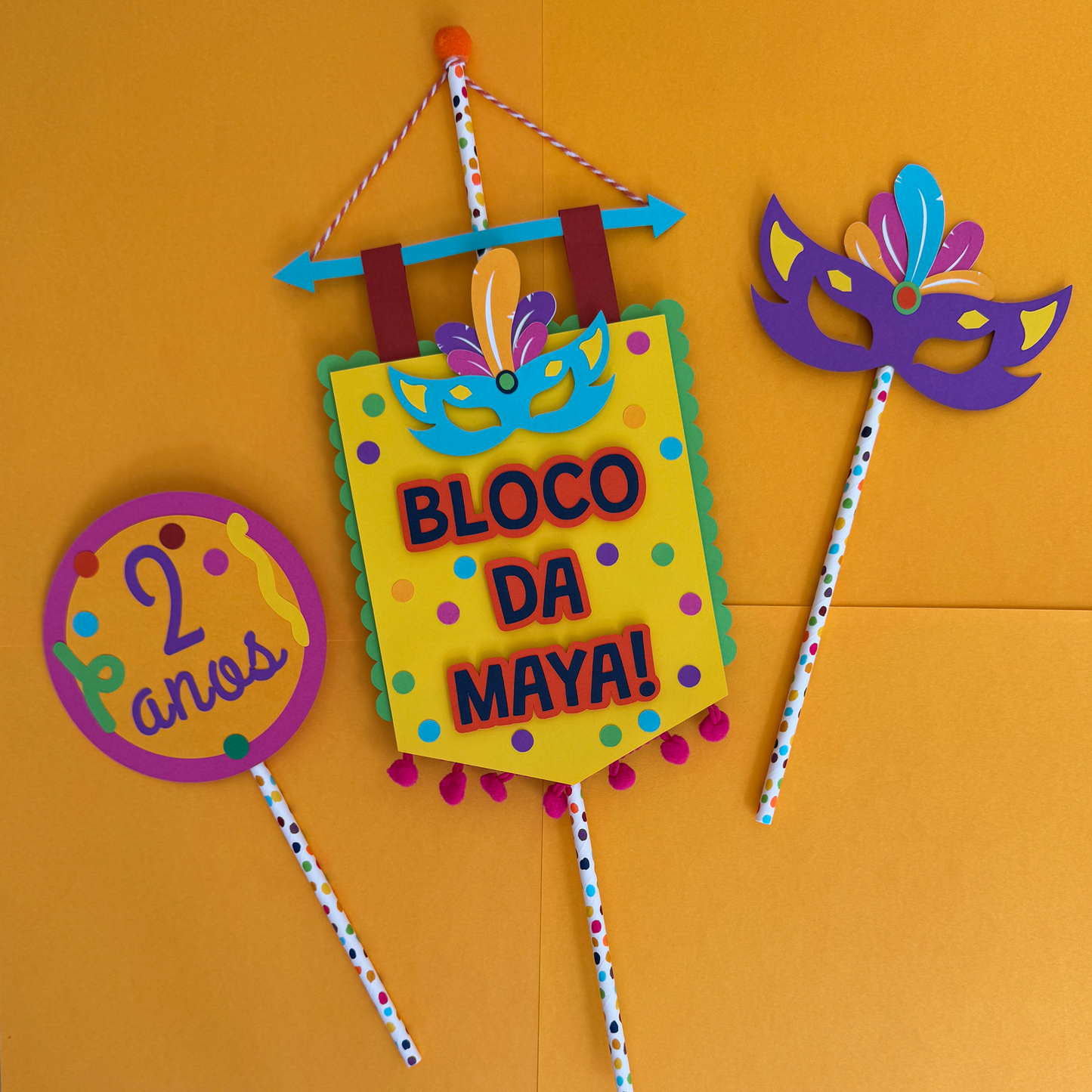 Carnival Cake Topper
