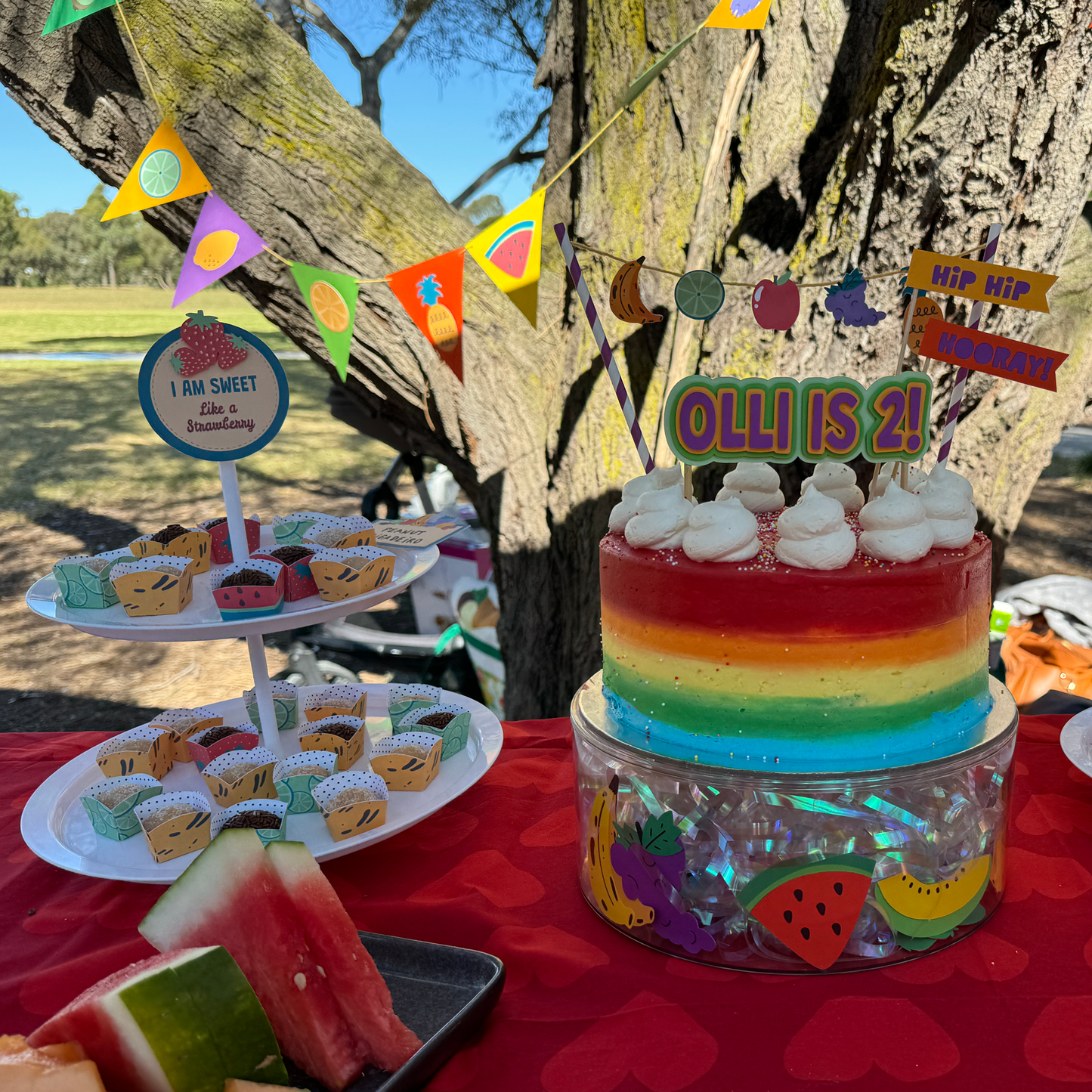 Fruit Bunting Flags