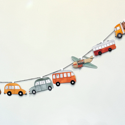 Cars Bunting Flags