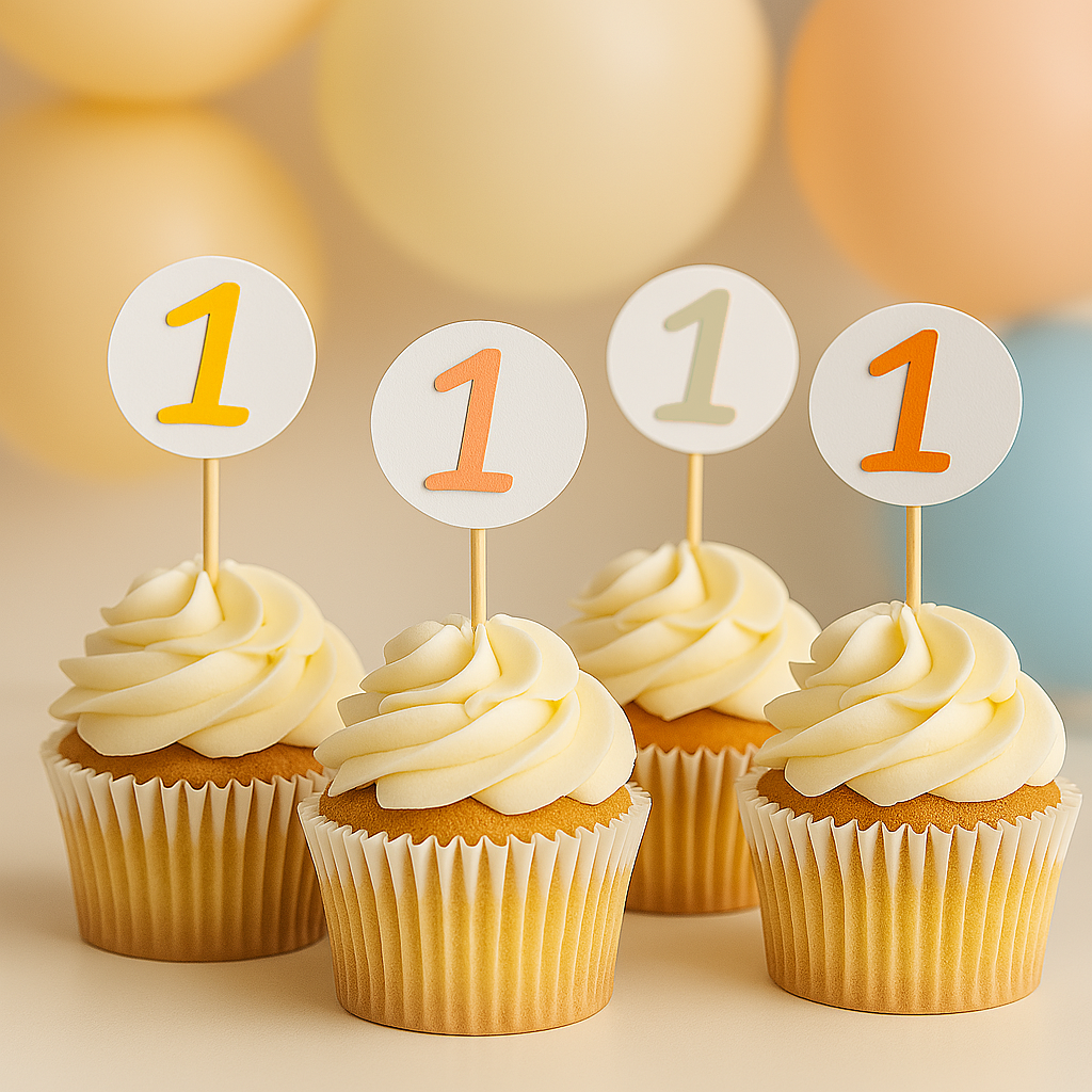Number Mini Topper